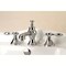 Kingston Brass KC7061TAL 8" Widespread Bathroom Faucet, Polished Chrome KC7061TAL - alternate 2